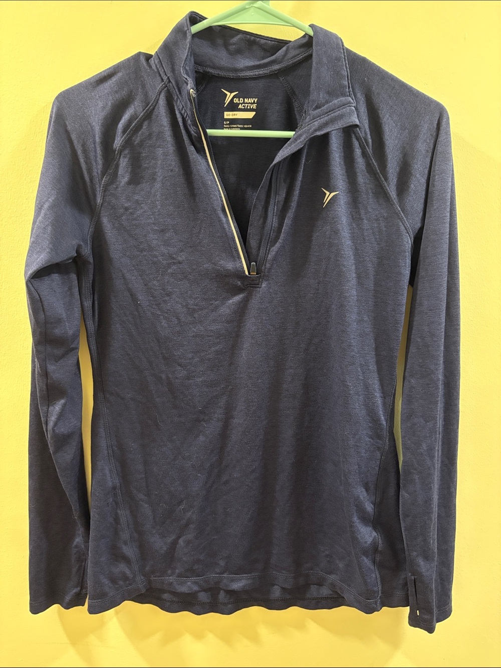 Old Navy Navy Half-Zip Active Pullover